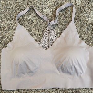 Maidenform Lace-Back Bralette - Light Pink